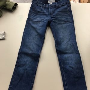 Navy denim skinny jeans